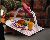 Freehand Tray with Non-Slip Mat