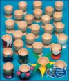 WOODEN EGG CUPS